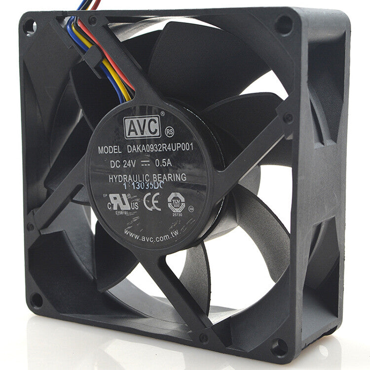 1pcs AVC DAKA0932R4UP001 24V 0.5A 9238 9CM Ball Inverter Cooling Fan