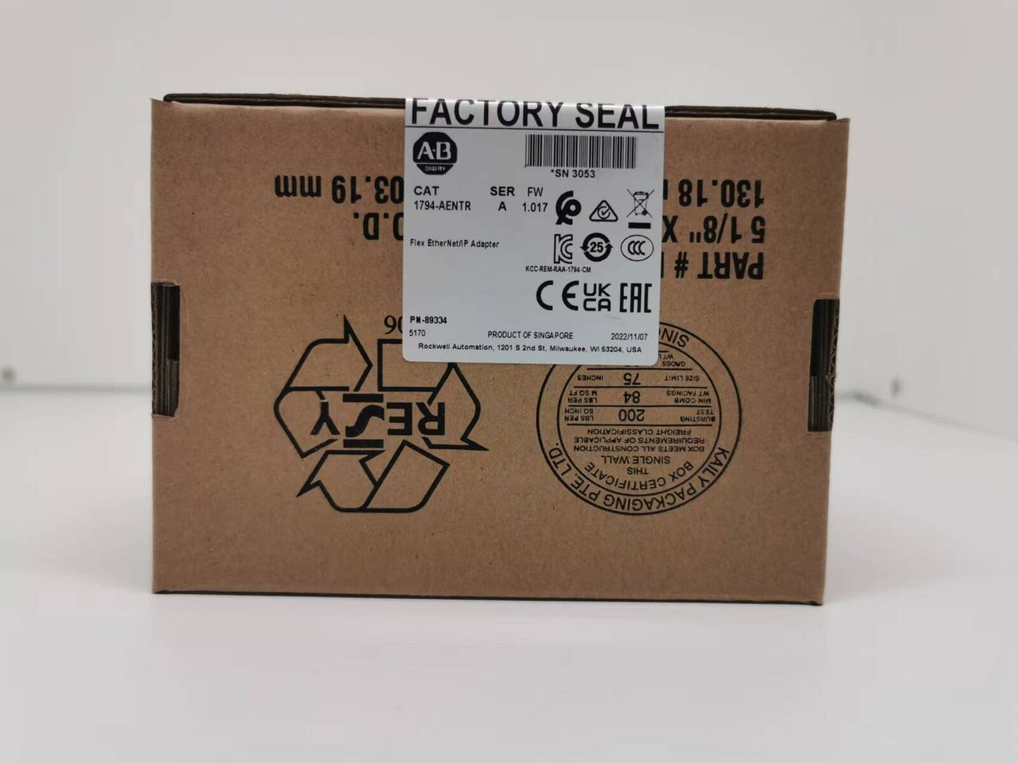 Allen-Bredley 1794-AENTR Flex EtherNet/IP Adapter - ALLEN-BREDLEY
