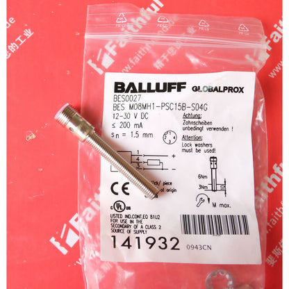 Balluff Proximity Sensor BES M08MH1-PSC15B-S04G - BALLUFF