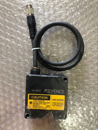 used ONE KEYENCE LK-H027 Laser displacement sensor - KOEED