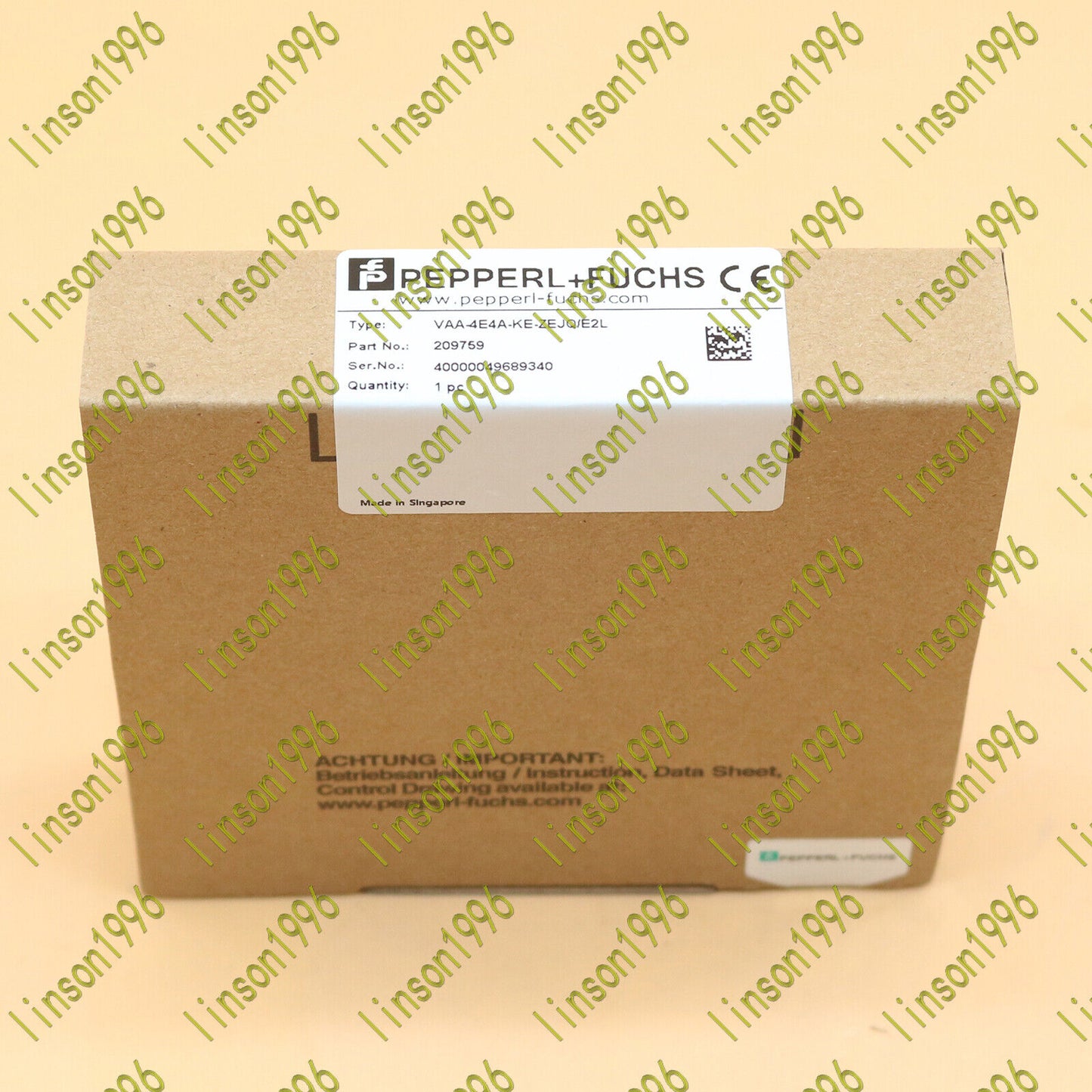 Pepperl+Fuchs VAA-4E4A-KE-ZEJQ/E2L Actuator Safety Module - PEPPERL+FUCHS