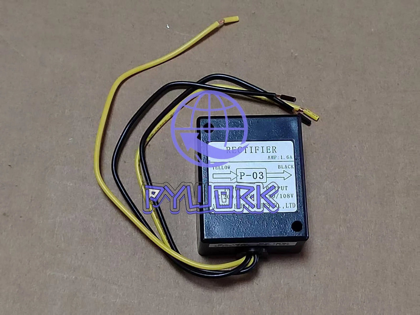 1PCS SUNSO P-03 1.6A AC200~240V DC90~108V Motor Brake Rectifier Module Device