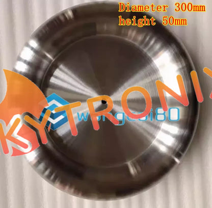 forTesla coil alloy top load diy SSTC DRSSTC parts Diameter 300mm height 50mm