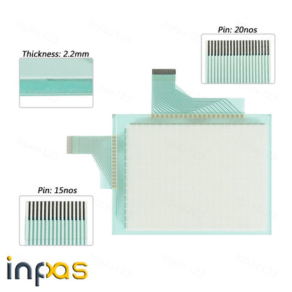 new For Mitsubishi GT1155-QTBDA GT1155QTBDA Touch panel screen + protective film