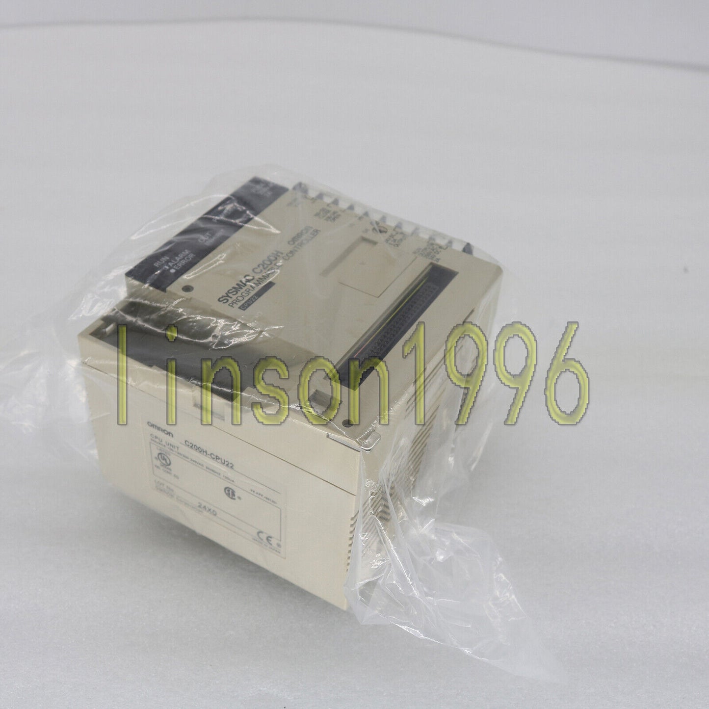 Used Omron Programmable Controller CPU Module C200H-CPU22 Fully Tested Industrial Automation Controller - OMRON