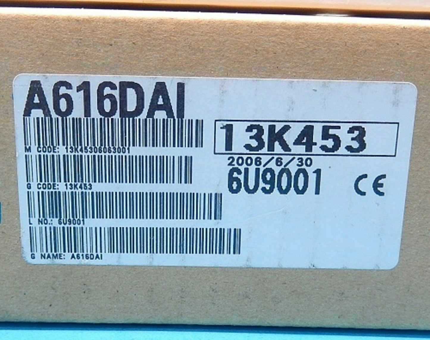 Mitsubishi A616 DAI PLC module series - MITSUBISHI