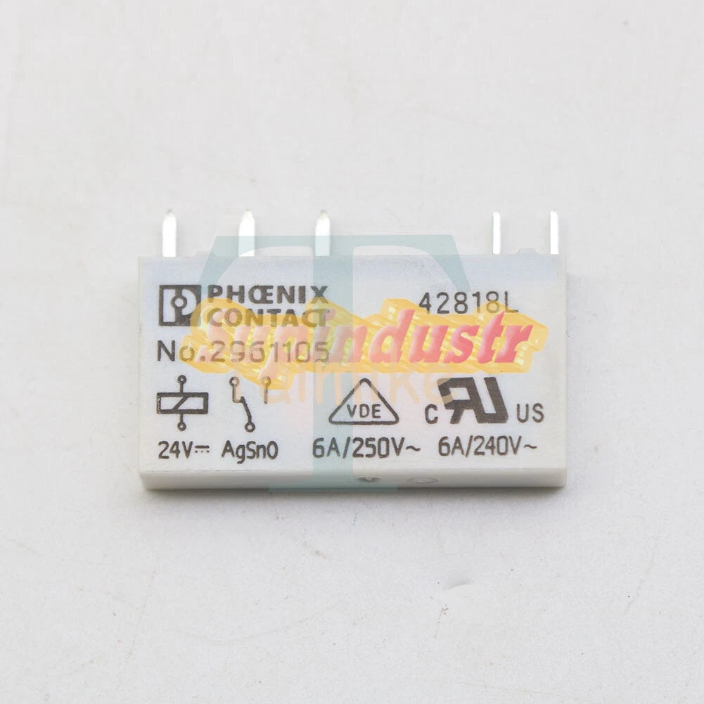.10Pcs 2961105 Phoenix Contact Power Relay 6A 24VDC 5 Pins