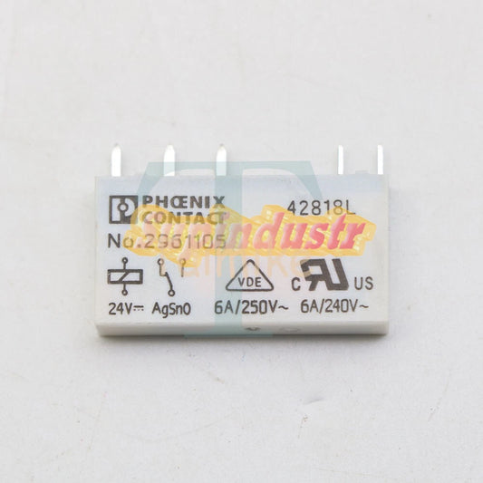 .10Pcs 2961105 Phoenix Contact Power Relay 6A 24VDC 5 Pins