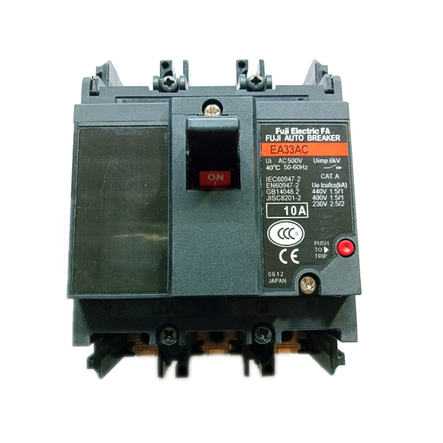 1pc FUJI EA33AC 3P 10A circuit breaker - FUJI