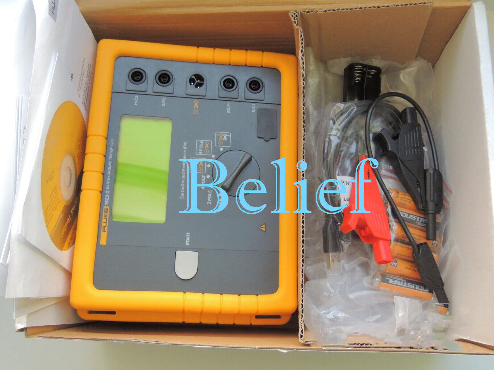 new 1pc FLUKE 1623-2 GEO   Ground Tester Fast delivery