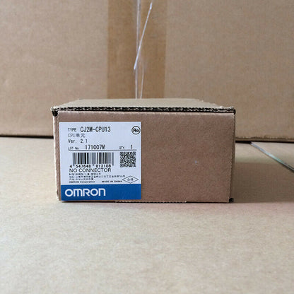 Omron PLC CPU Unit CJ2M-CPU13 1-Year Warranty - OMRON