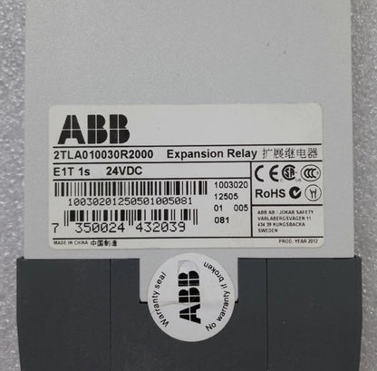 ABB Safety Relay Extension Module E1T 1s, 24VDC, 2TLA010030R2000 - ABB