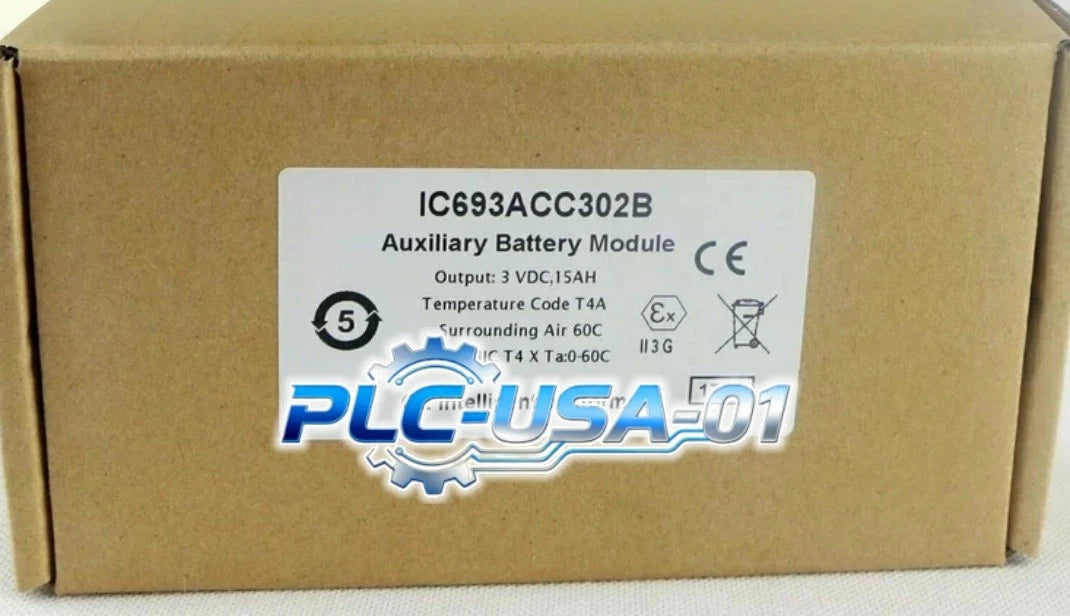 IC693ACC302B 1PCS GE Fanuc IC693ACC302B Auxiliary Battery Module