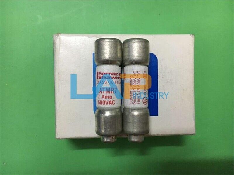 10PCS Ferraz Shawmut ATMR7 Class-CC 7A 600VAC Fuse Box - FERRAZ SHAWMUT
