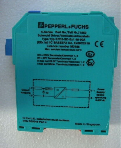 Pepperl+Fuchs KFD2-SD-EX1.48-90A - PEPPERL+FUCHS