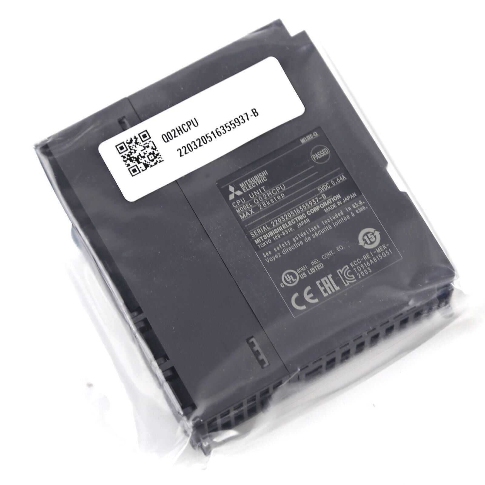 Mitsubishi Q02HCPU PLC Module, 70 Characters - MITSUBISHI
