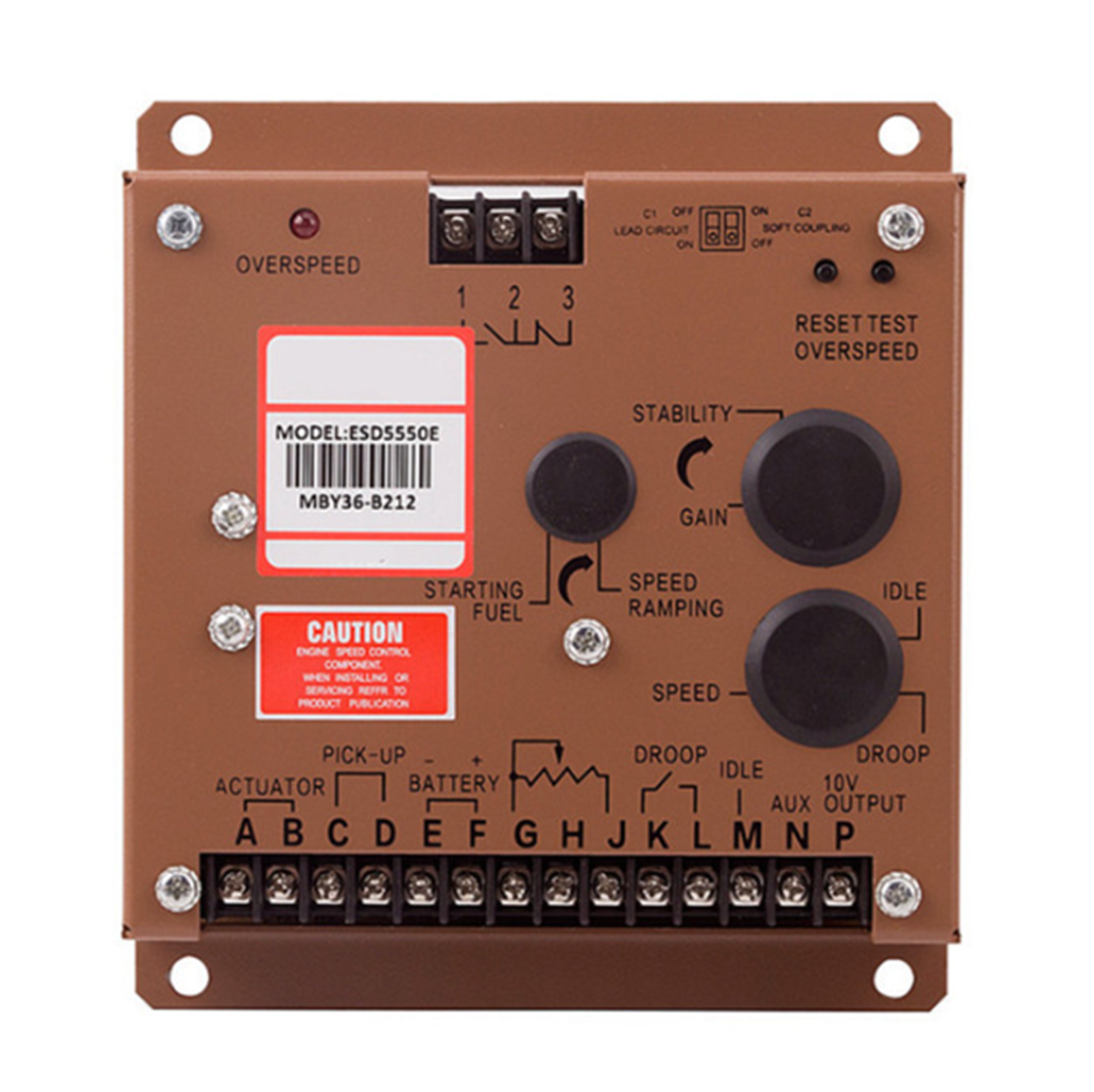 NEW ESD5550E Speed Control Governor Controller for Diesel Generator - High Precision Diesel Generator Speed Control System - PRIMEPOWER TECHNOLOGIES