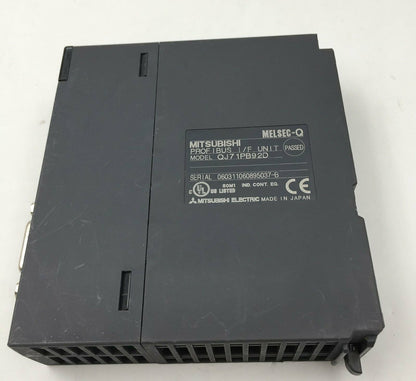 Mitsubishi QJ71PB92D Used - Good Condition - MITSUBISHI