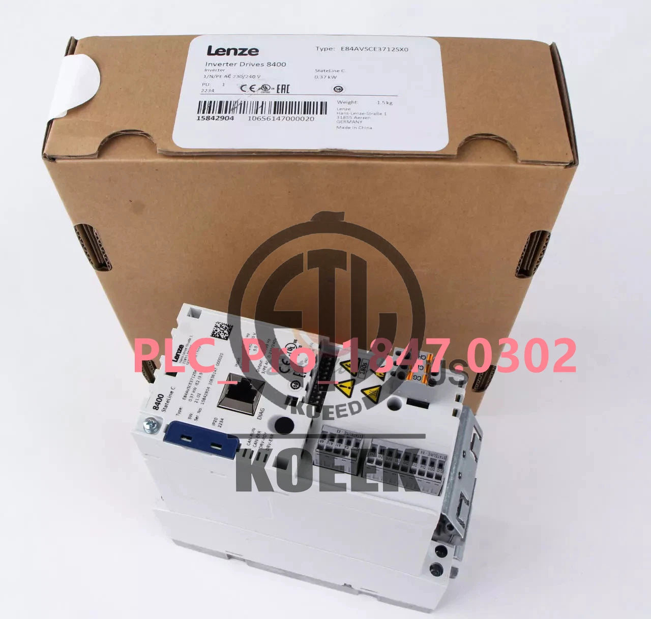 E84AVSCE3712SX0 1PCS LENZE E84AVSCE3712SX0 Frequency converter Fast delivery