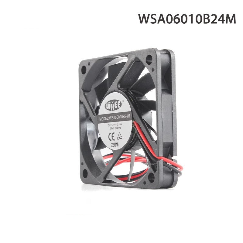 WHEE WSA06010B24M 6010 24V 0.10A double ball chassis Computer fan