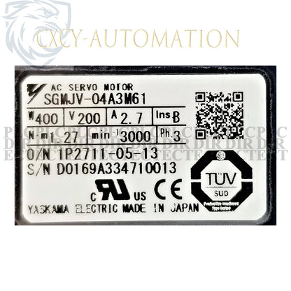 YASKAWA SGMJV-04A3M61 Servo Motor #cx