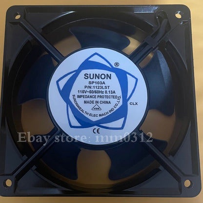 SUNON SP103A 1123LST.GN 115V 0.14A 12CM cooling fan