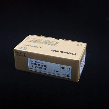 1 Piece New Panasonic MSM021P1E AC Servo Motor - High-Performance Motor - PANASONIC