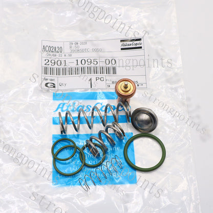 new 2901-1095-00 Thermostat Valve Kit For Atlas Copco Air Compressor GX7 2901109500