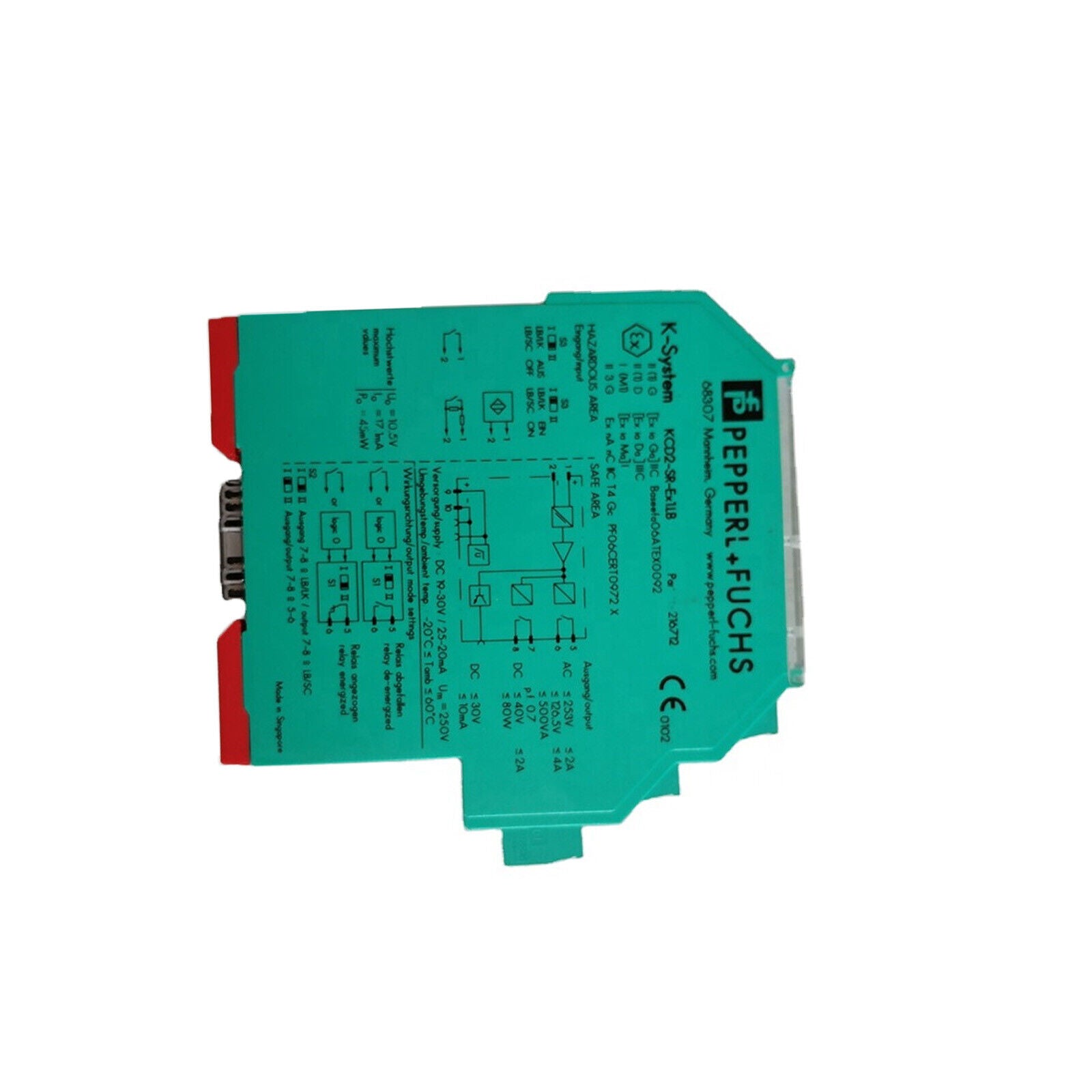 1PC Pepperl+Fuchs Fuchs Barrier KCD2-SR-EX1 LB - PEPPERL+FUCHS