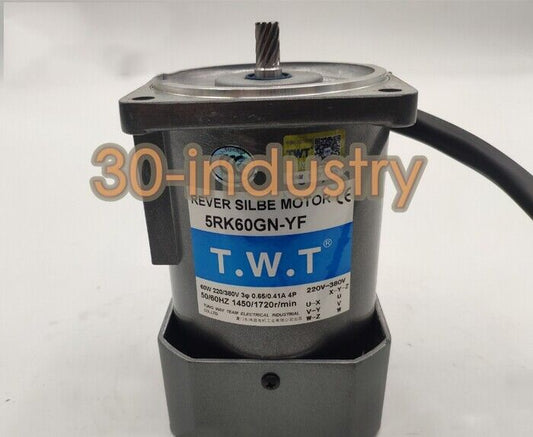 TWT 60W Three-Phase Motor 5RK60GN-YF 220/380V 1450/1720r/min - TWT