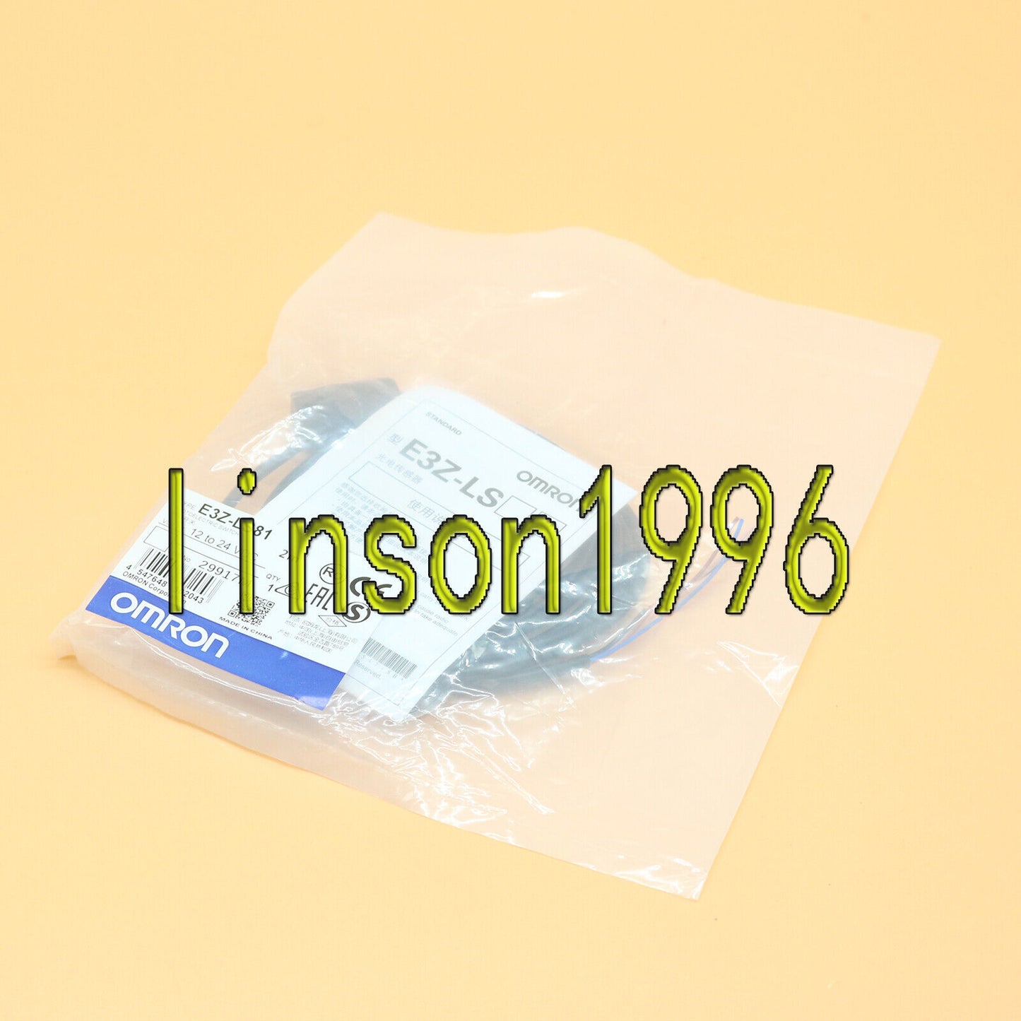 new Omron Photoelectric Switch E3Z-LS81 12-24VDC - OMRON