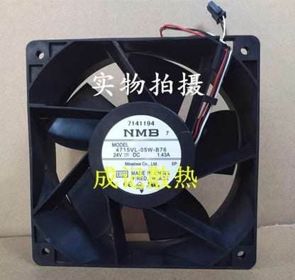 NMB 4715VL-05W-B76 DC24V 1.43A 12CM Inverter Cooling Fan