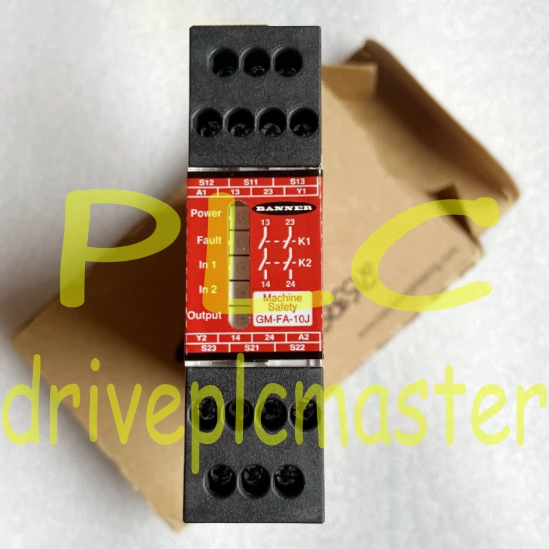 1PCS BANNER GM-FA-10J Safety Relays GM-FA-10J #dr