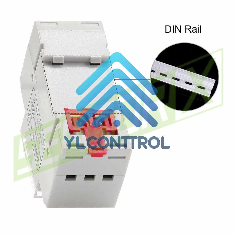 30A AC/DC 12-240V 1XProgrammable Digital LCD Timer Weekly Time Electronic Switch
