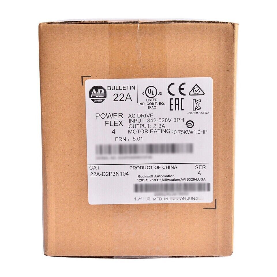 1PCS NEW Sealed AB 22B-D2P3N104 Powerflex 40 AC Drive - POWERFLEX