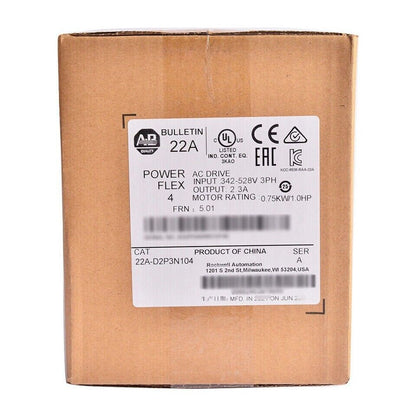 1PCS NEW Sealed AB 22B-D2P3N104 Powerflex 40 AC Drive - POWERFLEX