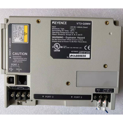 used KEYENCE VT3-Q5MW Touch Panel - KEYENCE