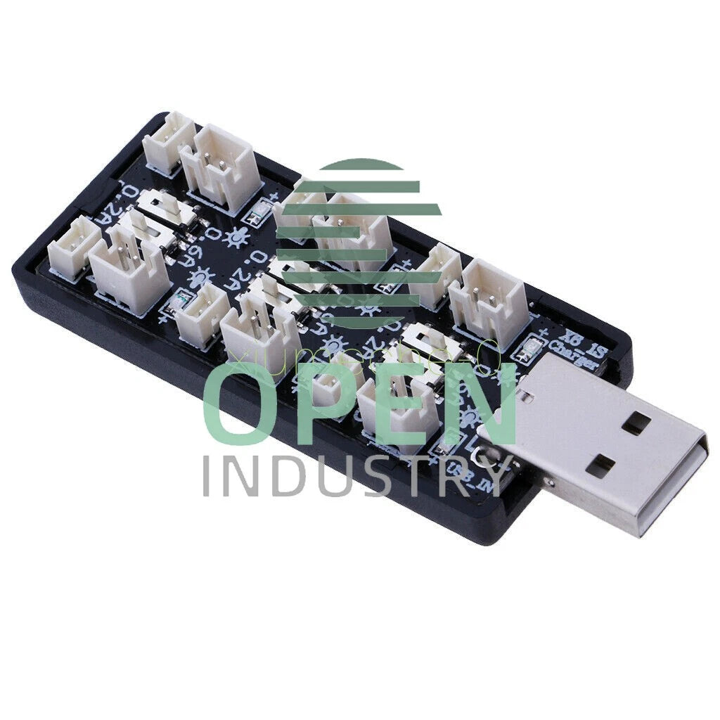 1S LiPo Battery USB Charger Adapter Micro JST 1.25 JST-PH 2.0 mCX mCPX