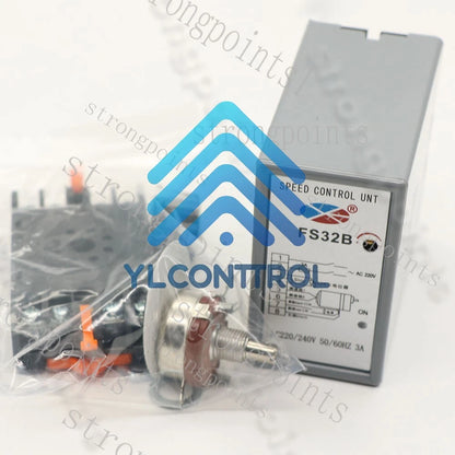 1x Motor Speed Controller 220V AC SS-32 FS32B Separate Switch Speed Regulation