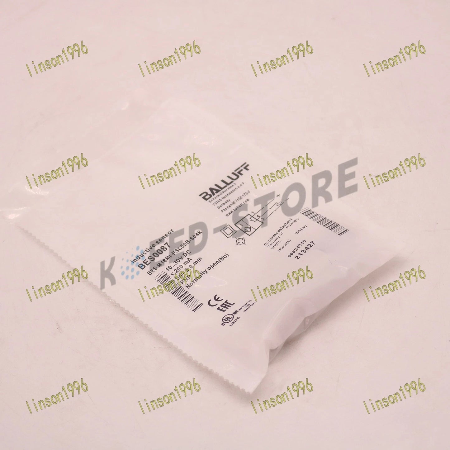 ONE BALLUFF BES M18MI-PSC50B-S04K proximity switch Quality assurance