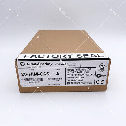 Allen Bradley Home Monitoring System, 20-HIM-C6S, Powerflex Wall-Mounted LCD Panel Mount, 20-HIM-C6S SER. A Powerflex Panel Mount LCD HIM 20HIMC6S - ALLEN BRADLEY