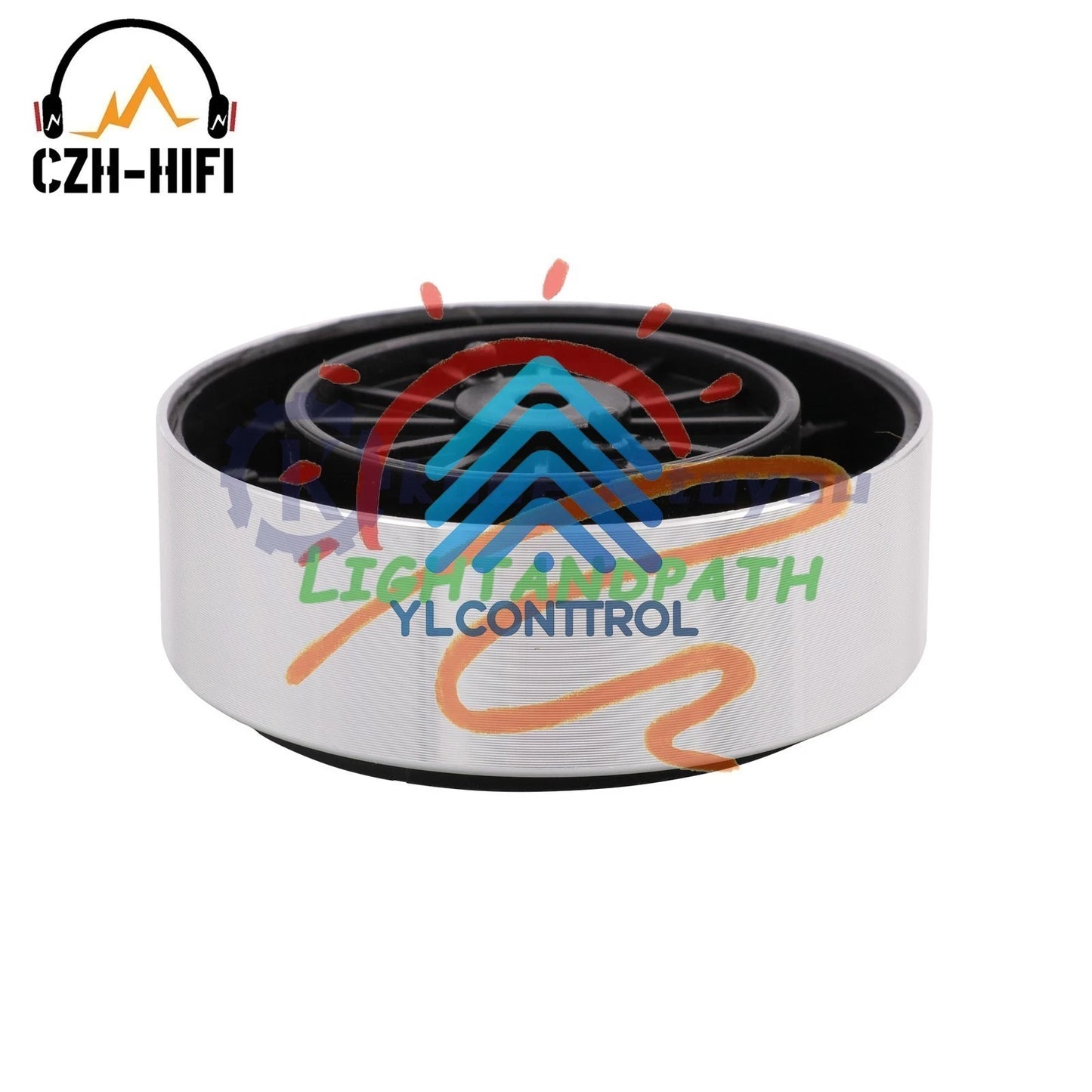 4pcs 61x23mm Isolation Feet Aluminum Plastic Pad For AMP Speaker Turntable DAC