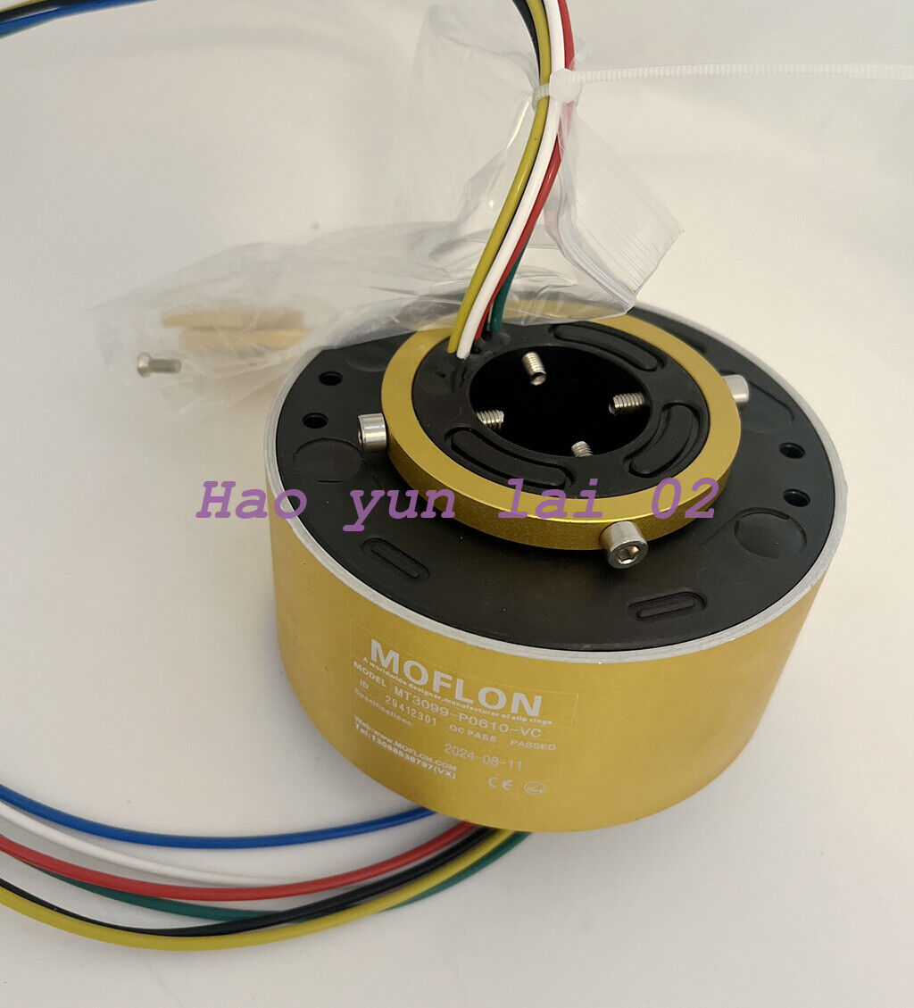 Through Hole Slip Ring Dia.30mm 6C/10A Conductive Ring - INDUSTRIALCOMPONENTS
