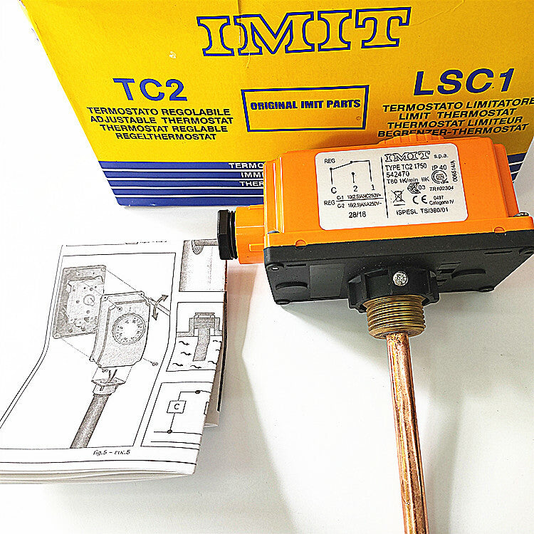 new IMIT adjustable temperature controller TC2 1750 542470 0-90 degrees