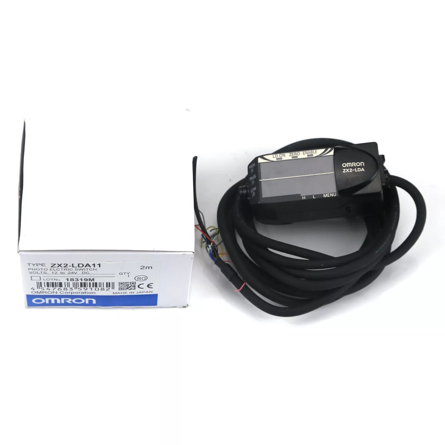 OMRON ZX2-LDA11 Laser Displacement Sensor New In Box - OMRON