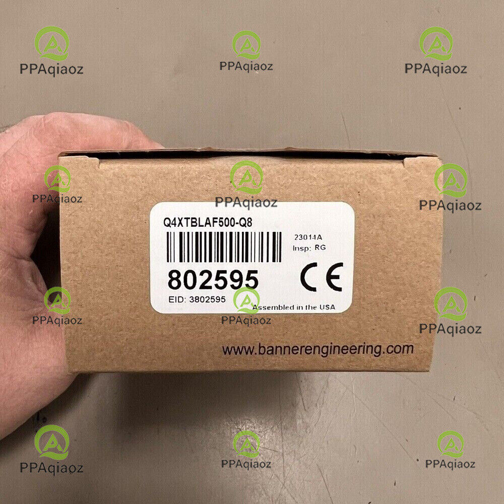 1Pcs Q4XTBLAF500-Q8 Laser measuring sensor with high precision and reliable performance - BANNER