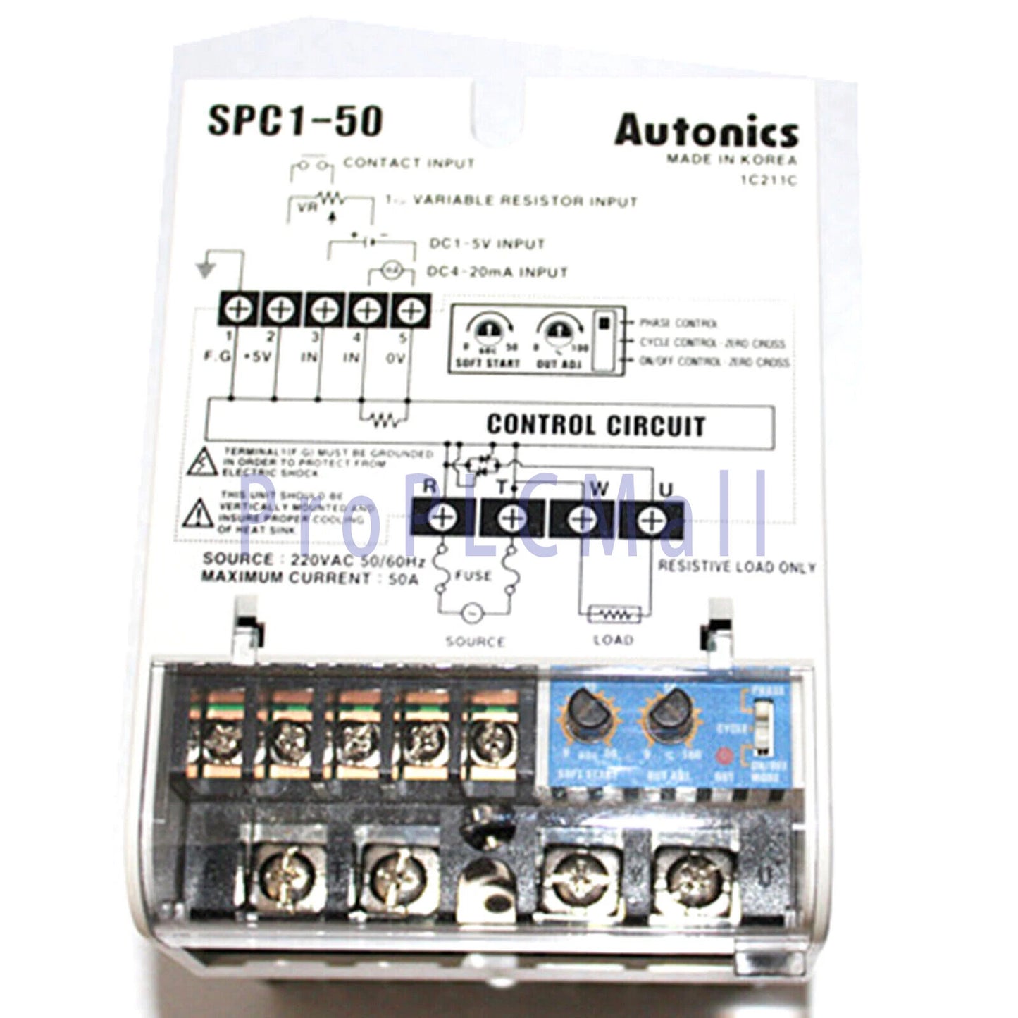 1PC~Autonics SPC1-50-E Power Controllers Single-phase 1PC~S ~