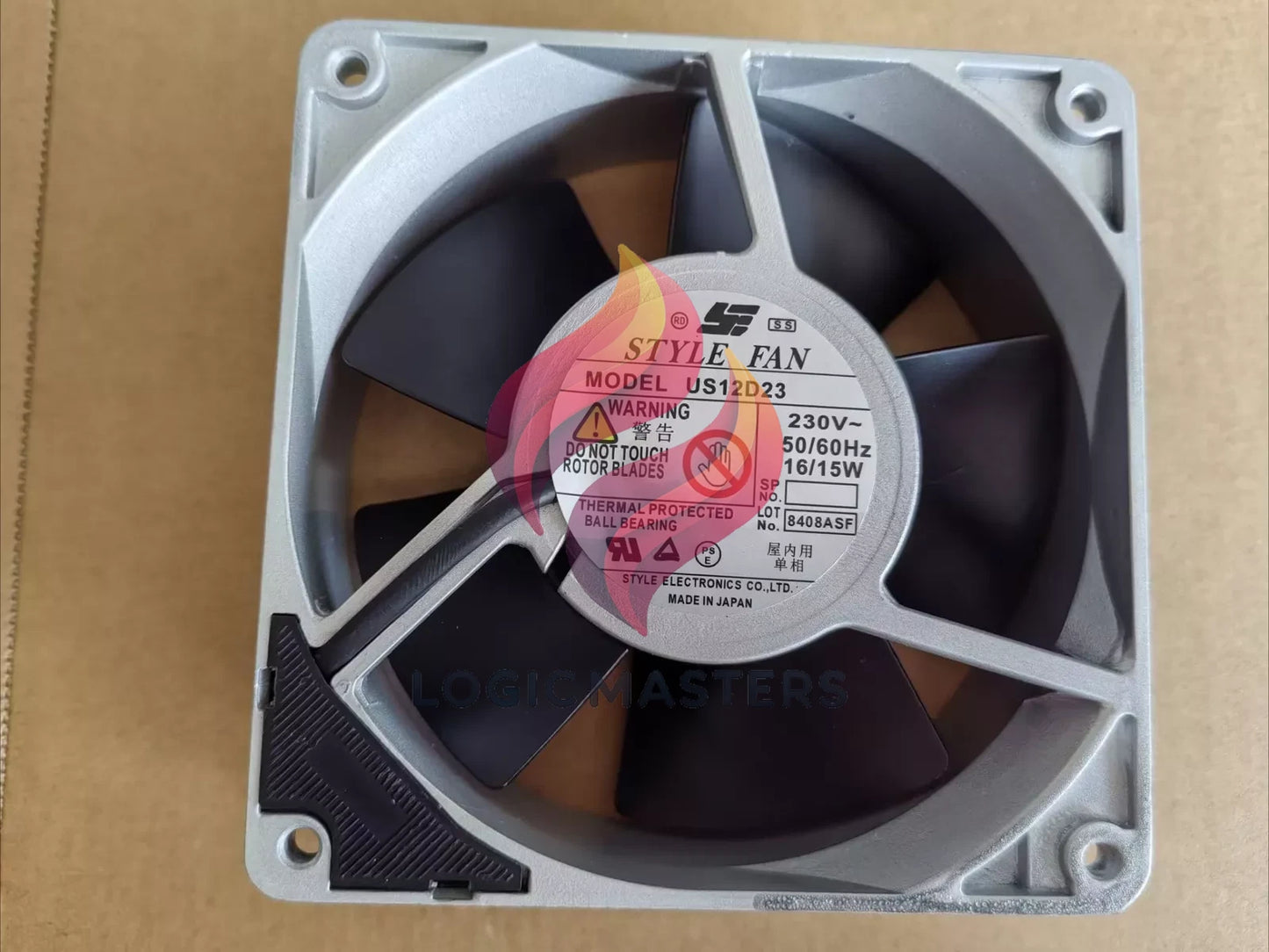 For US12D23 12038 230V 16 / 15W aluminum machine cooling fan for STYLE FAN