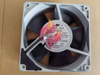 For US12D23 12038 230V 16 / 15W aluminum machine cooling fan for STYLE FAN