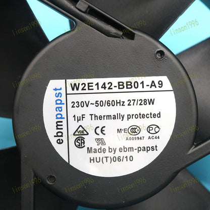 1pc W2E142-BB01-A9 AC 230V 50/60Hz 27W FAN SHIP - SHIPS INDIA